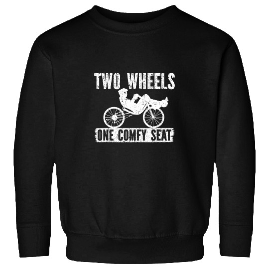 Recumbent Bike Comfy Seat Trike Bicycle Bike Cycling Sweatshirts