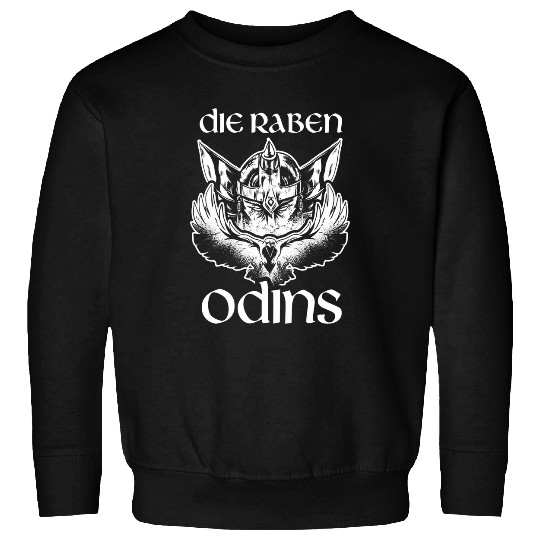 Raven Odins Viking Northmen Valhalla Mythology Sweatshirts