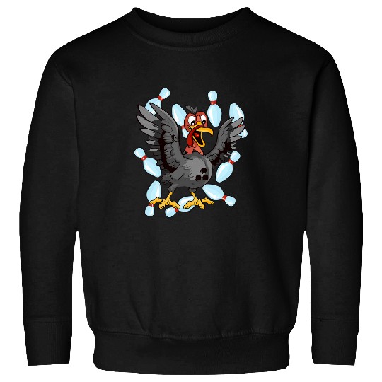 Thanksgiving Bowl Bowler Strike Pin Sport Turkey Bowling 22 Sweatshirts