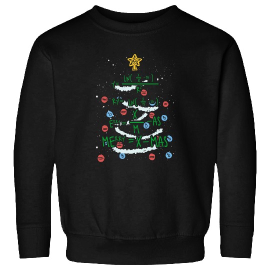 Merry xmass Christmas Tree Lover Teaching Staff Math Students 24 Sweatshirts