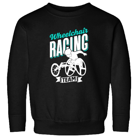 Wheelchair Racing Team Spine Paraplegic Handicap Spinal Sweatshirts