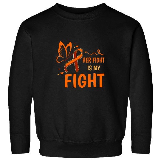 Multiple Sclerosis Disease Orange Ribbon Butterfly Pride 21 Sweatshirts