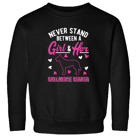 Discover Hollandse Herder Girl Hollandse Herdershond 1 Sweatshirts