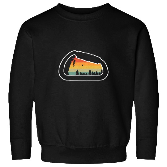 Rock Climbing Clip Sweatshirts