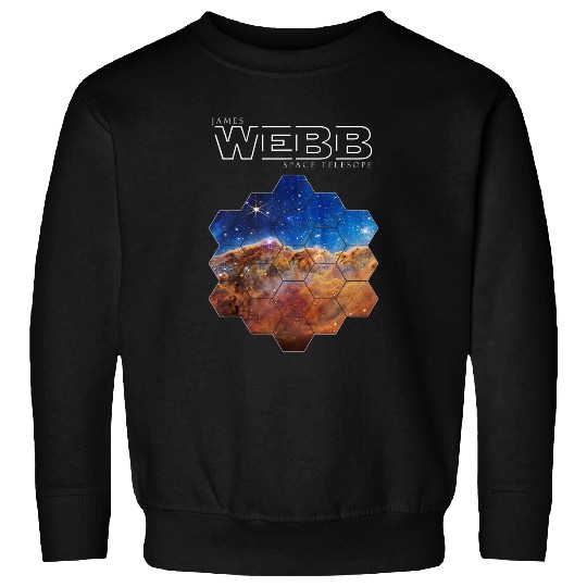 NASA James Webb Space Telescope JWST Science Fan Art 7 Sweatshirts