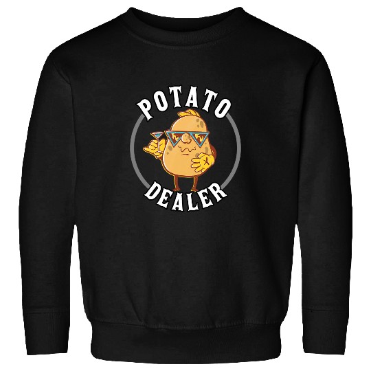 Potato dealers Vegetable Lover Business Seller Food Apparels Sweatshirts