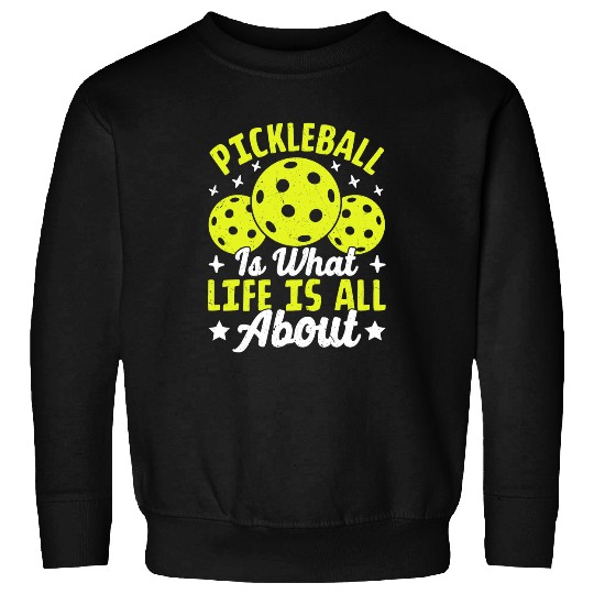Discover Pickleball Blogger Meme Quote Sweatshirts