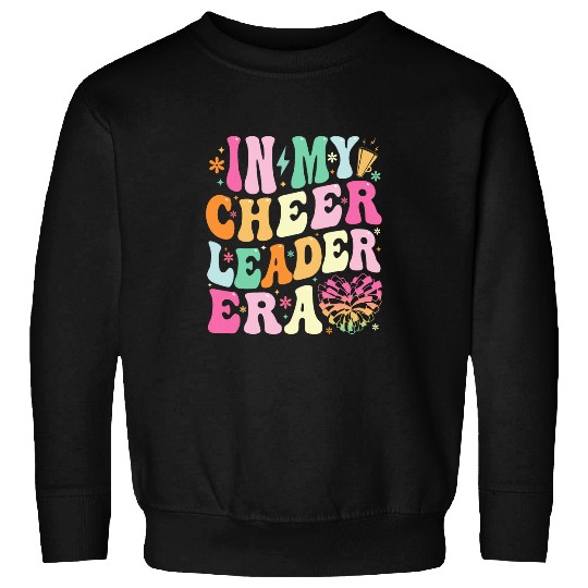 In My Cheerleader Era Cheerleading Coachs Girls Teens Women Sweatshirts