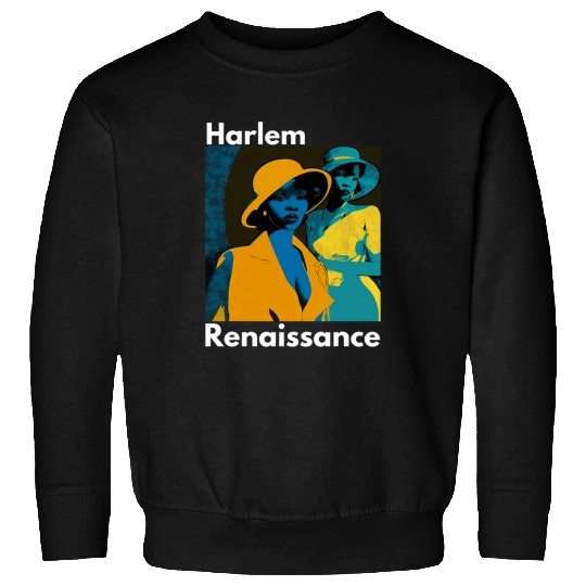 Harlem Renaissance 1920s Art Black History Month Sweatshirts