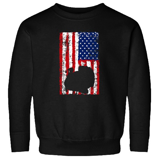 Wild Turkey Hunt Design for American Hunters Sweatshirts