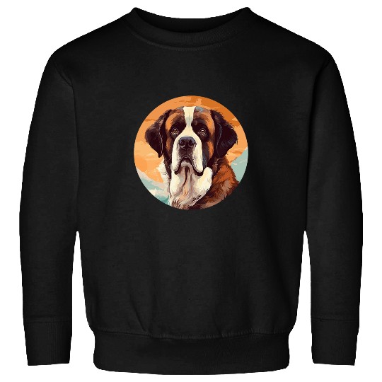 Saint Bernard Dog Breed 5 Sweatshirts