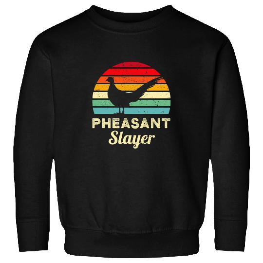 Retro Pheasant Hunter Gift Bird Hunting vintages Fowl Hunt Sweatshirts