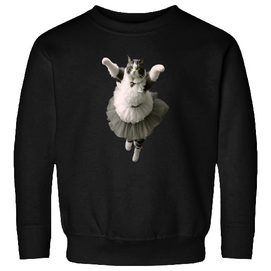 The Ballet Kitty Cat Sweatshirts