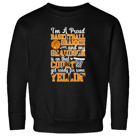 Im A Proud Basketball Grammie Of A Basketball Player Sweatshirts