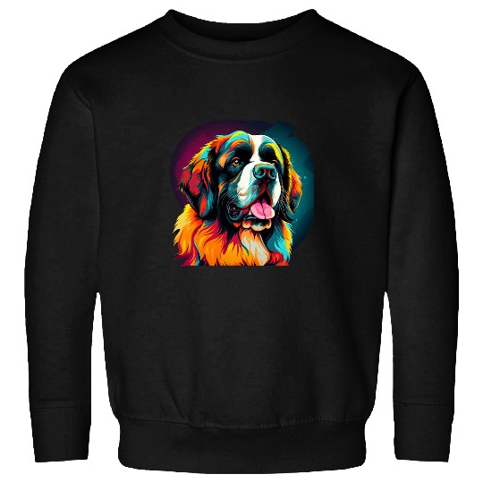 Saint Bernard Dog Men Women Kids Sweatshirts