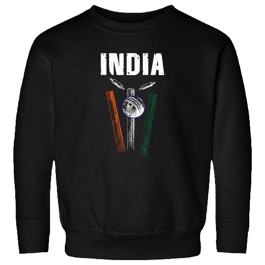 India Cricket for Indian Cricket Fans Sweatshirts
