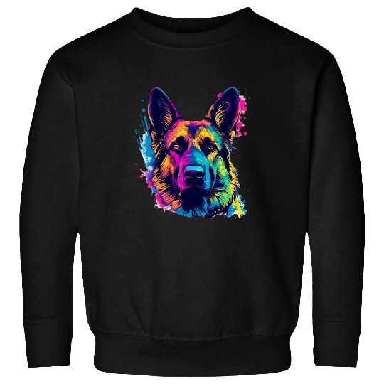 German Shepherd Canine Loyal Dog Owners Sweatshirts