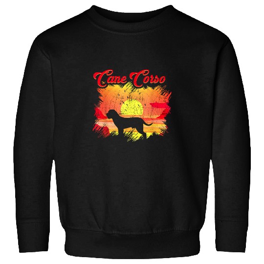 vintages Cane Corso Lover Italian Dog Pet Sunset Cane Corso 20 Sweatshirts