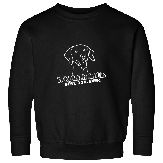 Weimaraner Dog Holder Sweatshirts
