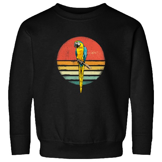 Retro vintages Parrot Bird Watching Bird Lover Bird Watcher Sweatshirts