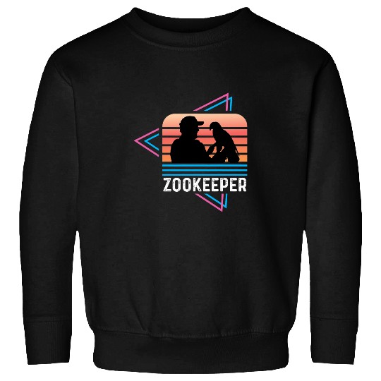 Zookeeper Retro Caretaker Sweatshirts
