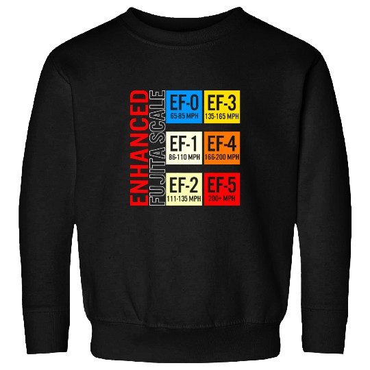 Tornado Enhanced Fujita Scale vintages Meteorologist Gift Sto Sweatshirts