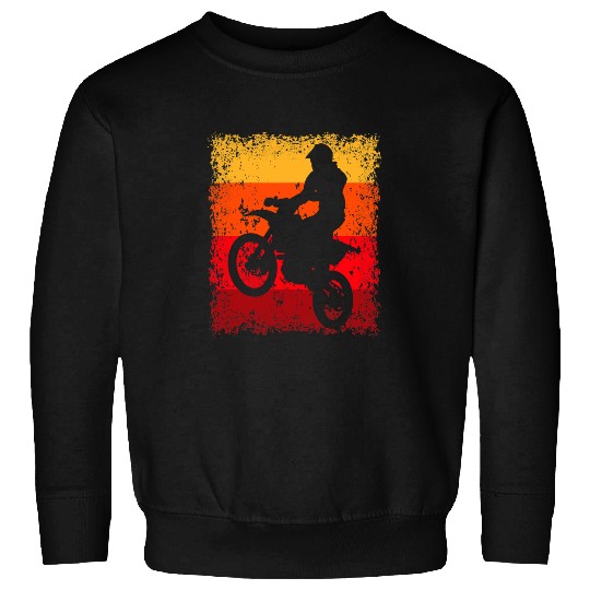 Motocross Motorcycle Biker Motorcycle Rider vintages Retro 213 Sweatshirts