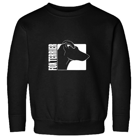 Proud Smooth Fox Terrier profile dog mom dog funny dog Sweatshirts