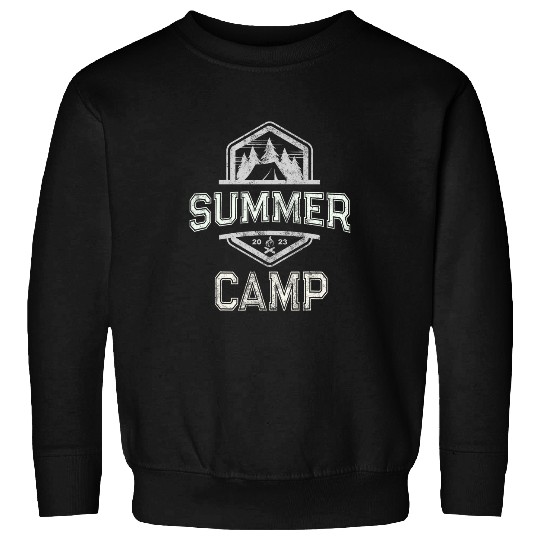 Retro SUMMER CAMP Counselor Director nurses Camping Team Sweatshirts