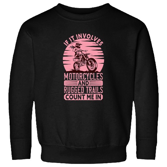 Retro vintages Dirt Bike Motocross MX Enduro Motorcycle Women Sweatshirts