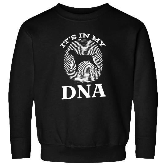 Weimaraner Dog DNA I Fingerprint Weimaraner Dog Sweatshirts