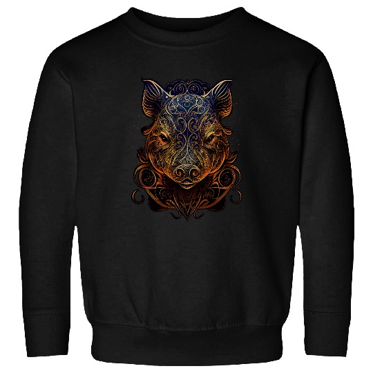 Year Of The Pig Chinese Pig Zodiac Astrology Sweatshirts