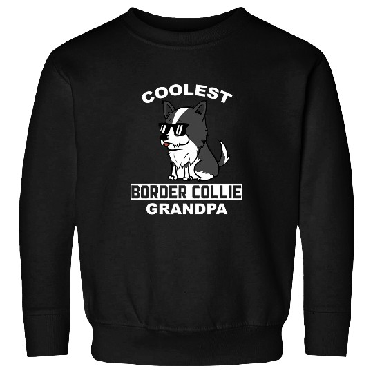 Grandpa Border Collie Dog Sweatshirts