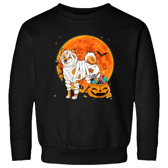 Dog Shiba Inu Funny Shiba Inu Dog Halloween Costume Dog Lover Sweatshirts