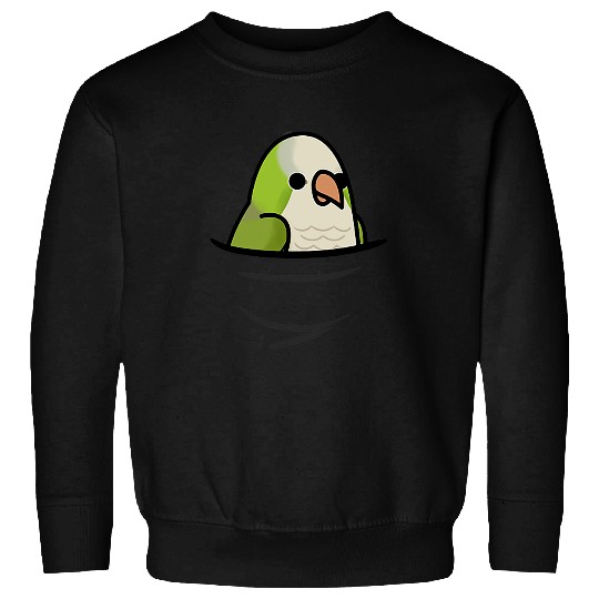 Quaker Parrot Pocket Birds Range Sweatshirts