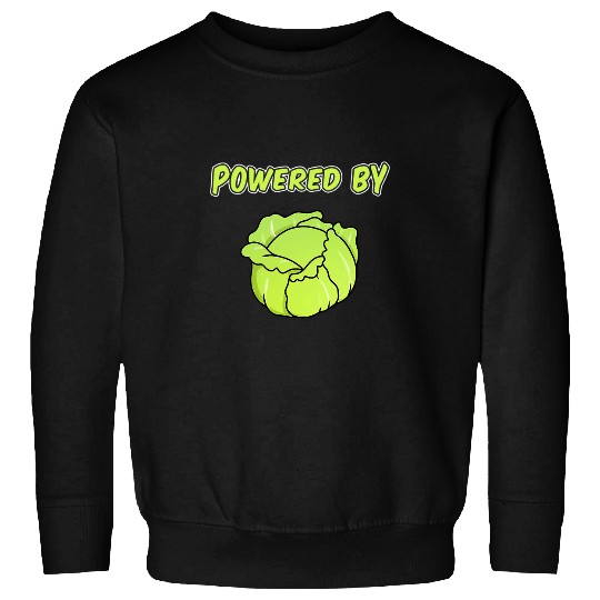 Powered By Cabbage Sweatshirts