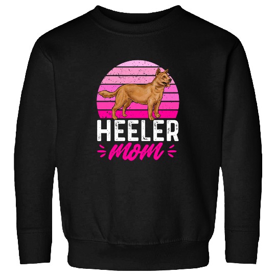 Red Heeler Mom Australian Cattle Dog Mom Sweatshirts