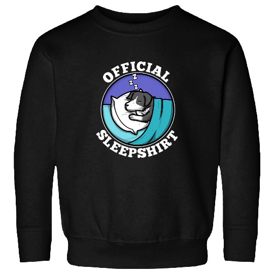 Official sleep  border collie 2 Sweatshirts