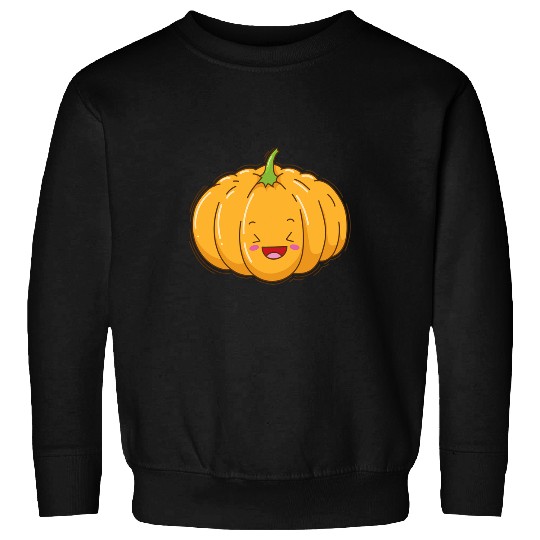 Pumpkin laughs on Halloween Sweatshirts