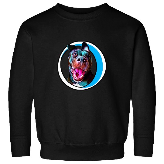 Pit Bull Smile Staffy Amstaff T Sweatshirts