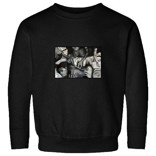 Tattoo Artist Ron Rich Before Crayons Graffiti Sweatshirts