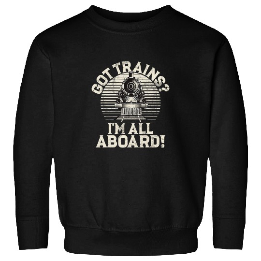 Train Lover Model Railroad Conductor Railroad Railway Train 218 Sweatshirts