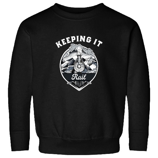Model Railroad Worker Engineer Train Joke Locomotive Railfan Sweatshirts