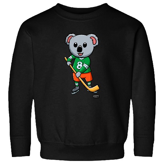 Koala Whisperer Ice Hockey Player Coachs Winter Sports Lover Sweatshirts
