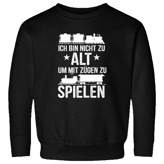 Model railway train guide track H0 Z N model making Sweatshirts