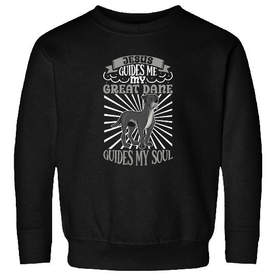 Jesus and my German Mastiff Sweatshirts
