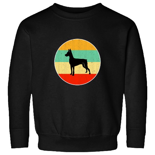 Miniature Pinscher Dog Mom Dad Lover Gift Sweatshirts