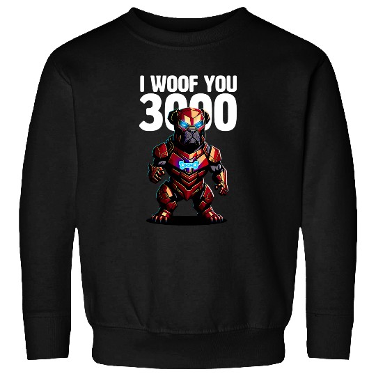 I Woof You 3000 Sweet Cane Corso loves you at Christmas 1 Sweatshirts