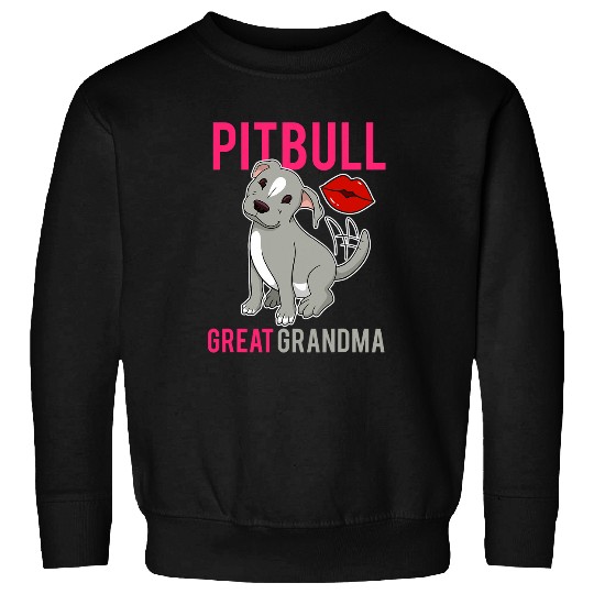 Pitbull Great Grandma vintages Quote Pit Bull Terrier Pibble Sweatshirts