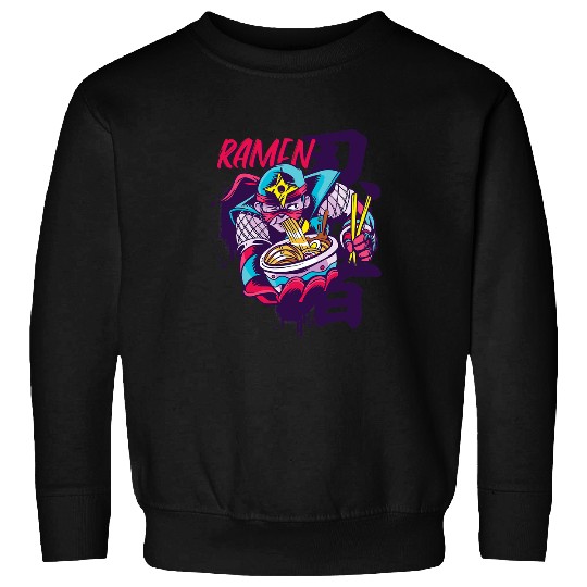 Discover Ramen Warrior Japanese Anime Art s Boys Girls Kids Sweatshirts